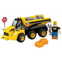 MEGABLOKS Mini Nákladní vůz CAT pro převoz kamene 2