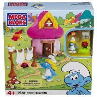 MEGABLOKS 10707 - Šmoulové - Šmoulinka s domečkem 2