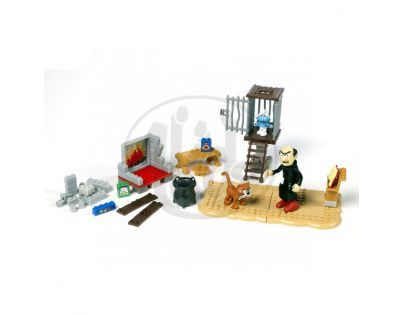 MEGABLOKS 10718 - Šmoulové - Gargamel - hrací set
