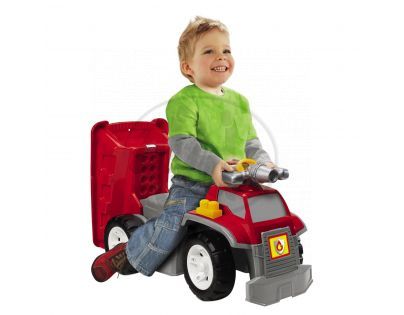 MEGABLOKS 08507 - Odstrkávadlo 3 v 1 - Hasičské auto