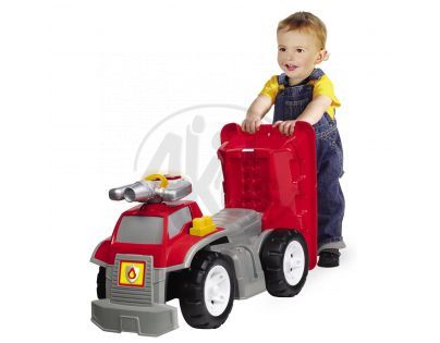 MEGABLOKS 08507 - Odstrkávadlo 3 v 1 - Hasičské auto