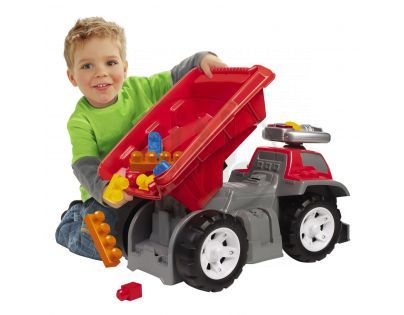 MEGABLOKS 08507 - Odstrkávadlo 3 v 1 - Hasičské auto