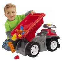 MEGABLOKS 08507 - Odstrkávadlo 3 v 1 - Hasičské auto 3