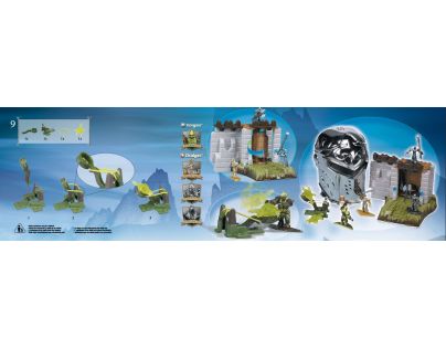 Megabloks Přilba Darkwoods Ambush Léčka v temném lese