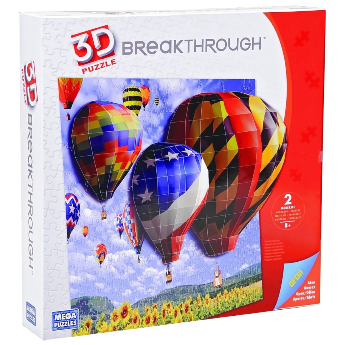 Megabloks Puzzle 3D Balóny