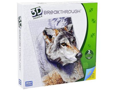 Megabloks Puzzle 3D Vlk