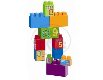 Megabloks Sada velkých kostek s čísly 11 dílků