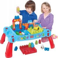 Megabloks Skládací hrací stůl s kostkami 2