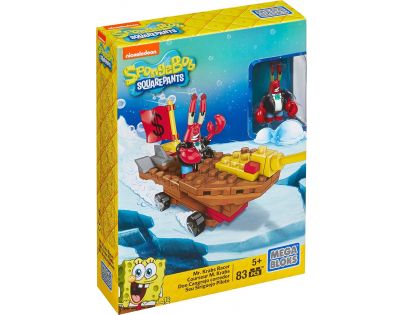 MegaBloks SpongeBob Závodníci - Mr. Krabs Racer