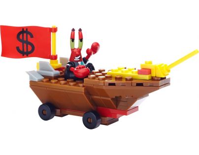 MegaBloks SpongeBob Závodníci - Mr. Krabs Racer