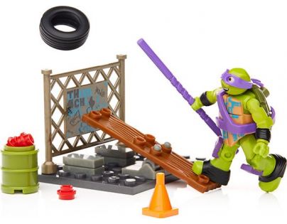 MegaBloks Želvy Ninja Pouliční trénink - Donnie DPF61