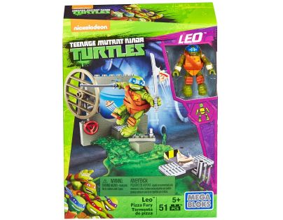 MegaBloks Želvy Ninja Trénink v doupěti - Leo Pizza Fury