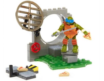 MegaBloks Želvy Ninja Trénink v doupěti - Leo Pizza Fury