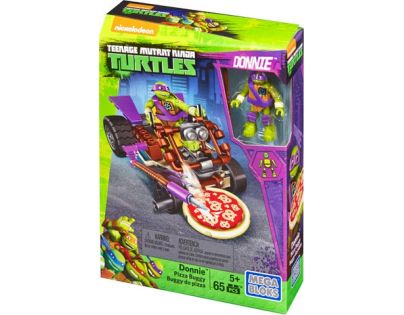 MegaBloks Želvy Ninja Závodníci - Donnie Pizza Buggy