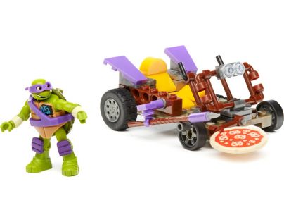 MegaBloks Želvy Ninja Závodníci - Donnie Pizza Buggy