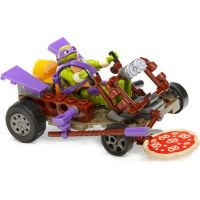 MegaBloks Želvy Ninja Závodníci - Donnie Pizza Buggy 3