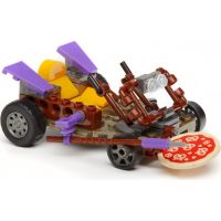 MegaBloks Želvy Ninja Závodníci - Donnie Pizza Buggy 4