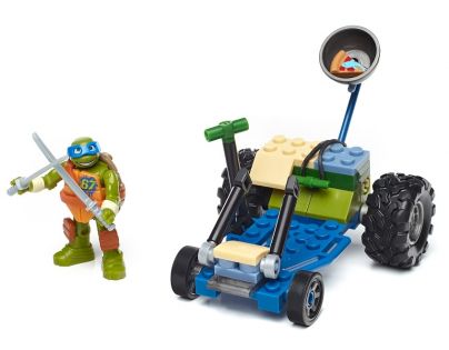 MegaBloks Želvy Ninja Závodníci - Leo Pizza Roadster