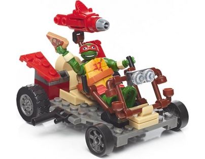 MegaBloks Želvy Ninja Závodníci - Raph Pizza Speeder