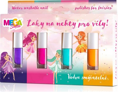 Bubble Factory Megasalón lak na nechty pre deti perleťová sada