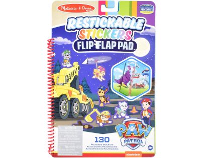 Melissa & Doug - TLAPKOVÁ PATROLA - Kniha so samolepkami - Misia ultimátnej záchrany