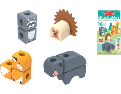 Melissa & Doug blockables stavebnica divočina