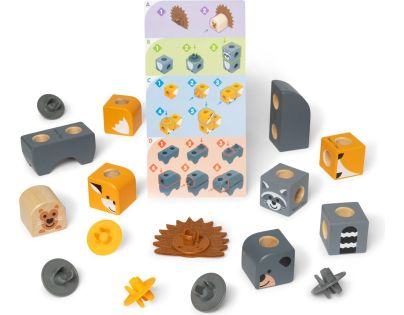 Melissa & Doug blockables stavebnica divočina