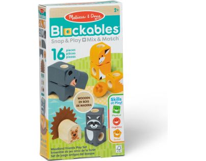 Melissa & Doug blockables stavebnica divočina