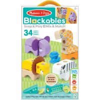 Melissa & Doug blockables stavebnica safari hracia súprava 5