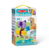 Melissa & Doug blockables stavebnica safari hracia súprava