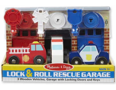 Melissa & Doug Garáže so zámkami