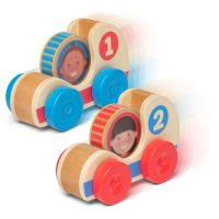 Melissa & Doug Go Tots Drevené závodné autá - Poškodený obal 2