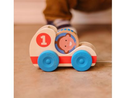 Melissa & Doug Go Tots Drevené závodné autá - Poškodený obal