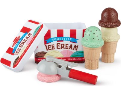Melissa & Doug kopčeková zmrzlina súprava