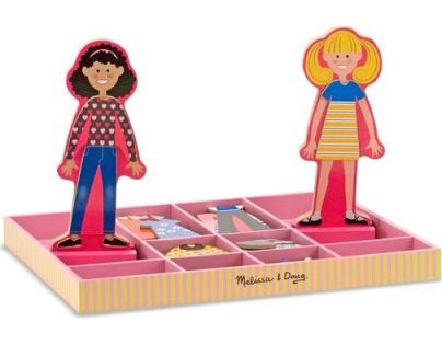 Melissa & Doug Magnetické obliekanie Abby a Emma