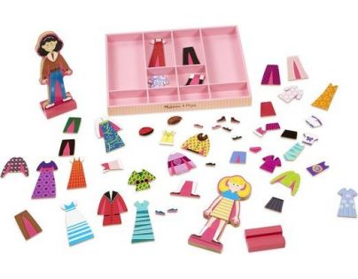 Melissa & Doug Magnetické obliekanie Abby a Emma