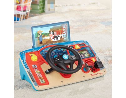 Melissa & Doug Palubná doska s volantom Tlapková patrola