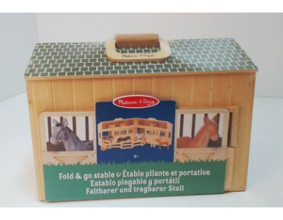 Melissa & Doug Prenosná konská stajňa