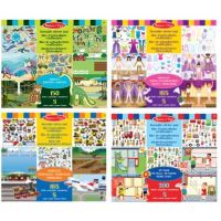Melissa & Doug nálepky na opakované použitie s podložkou