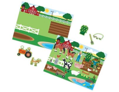 Melissa & Doug nálepky na opakované použitie s podložkou
