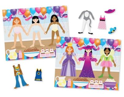 Melissa & Doug nálepky na opakované použitie s podložkou