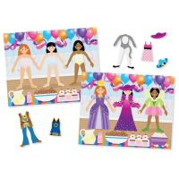 Melissa & Doug nálepky na opakované použitie s podložkou 3