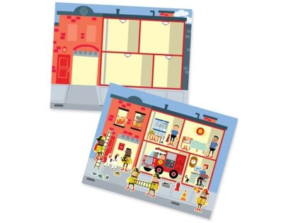 Melissa & Doug nálepky na opakované použitie s podložkou