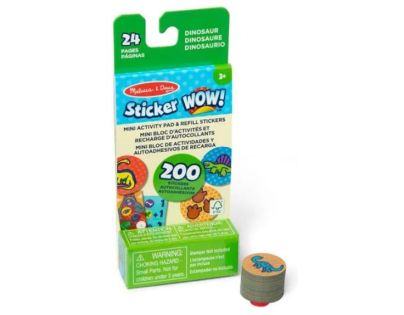 Melissa & Doug sticker wow náplne samolepiek obľúbené predmety