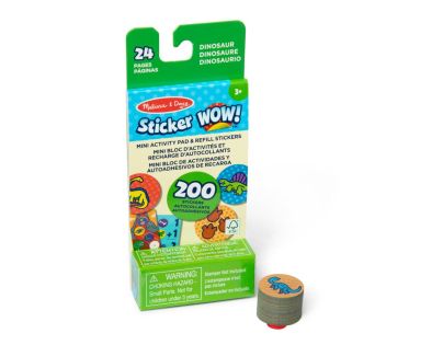 Melissa & Doug sticker wow náplne nálepiek dinosaury