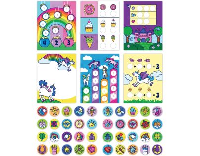 Melissa & Doug sticker wow nálepky jednorožci