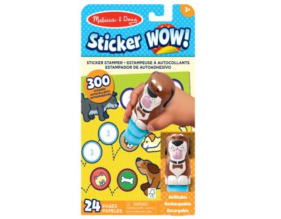 Melissa & Doug sticker wow nálepky psíky