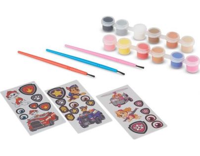 Melissa & Doug Labková patrola tri figúrky na vymaľovanie