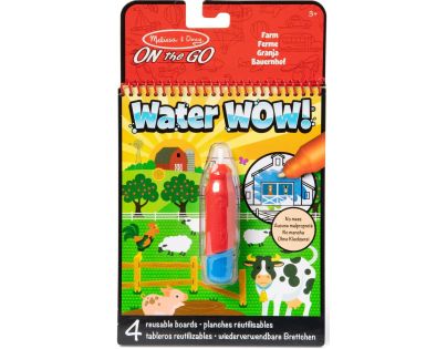Melissa & Doug water wow kúzlenie vodou farma
