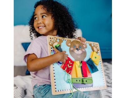 Melissa & Doug základné učenie obliekanie